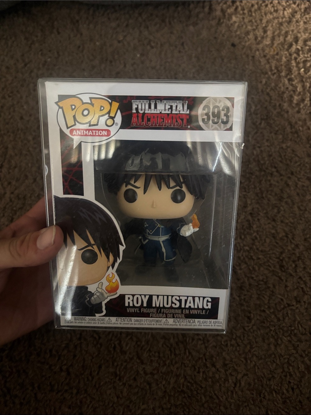 Funko Roy Mustang Pop! Vinyl - Navy and Black Uniform